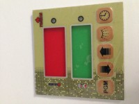 FRONTAL MEMBRANA PARA CONTROLADOR DIGITAL INOVA INV19 PROGAS 72X72